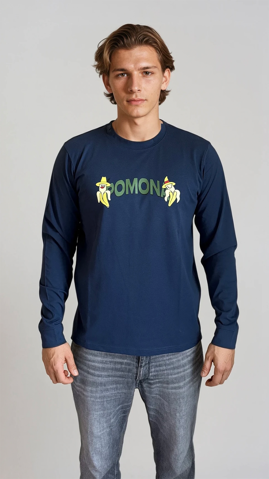 BANANA MAN LONG SLEEVE – INSIGNIA BLUE