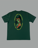 BANANA PIXEL TEE – PINE GREEN